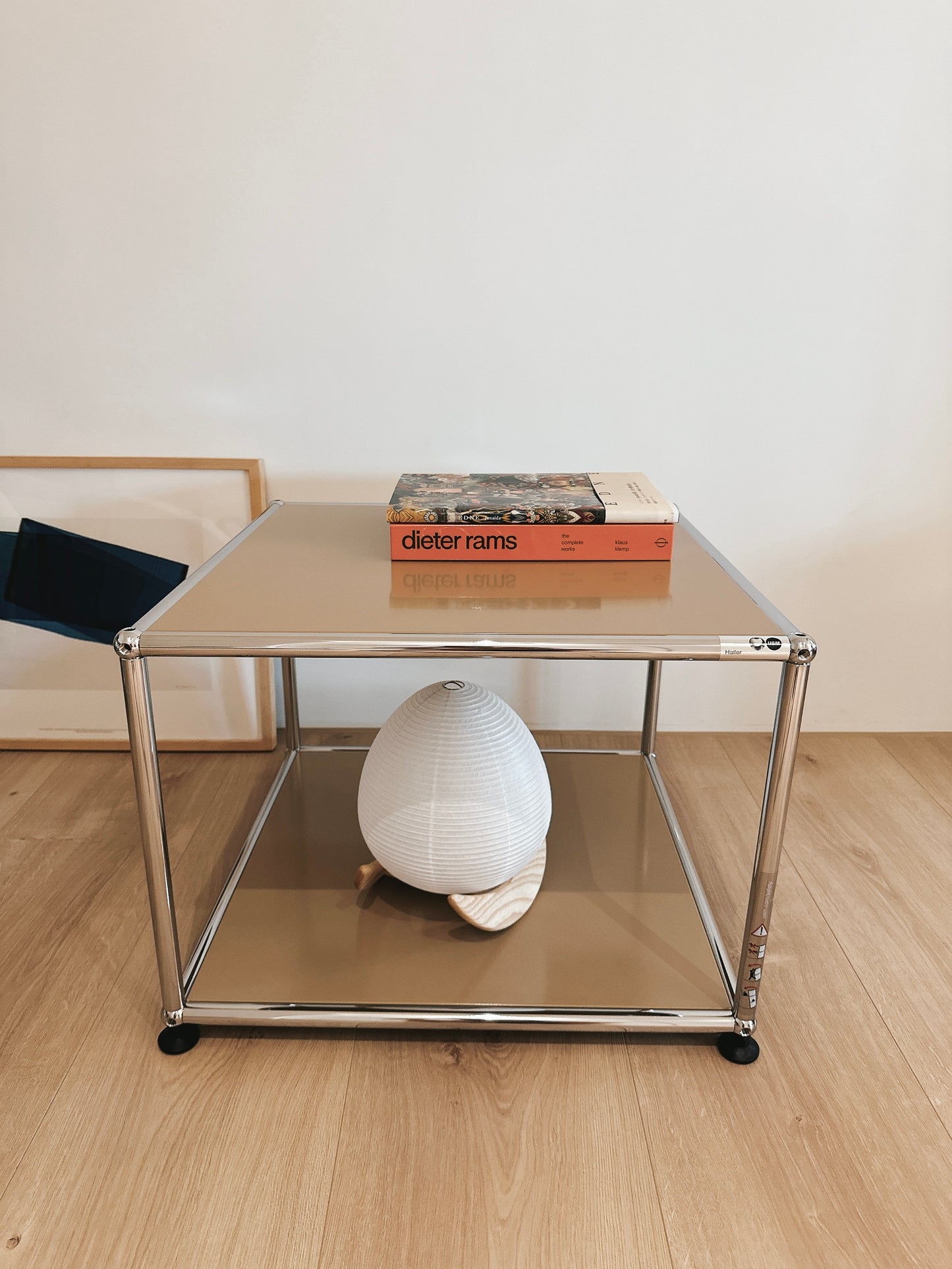 🇨🇭USM Haller瑞士製經典家具Sidetable 50 邊桌(Beige)