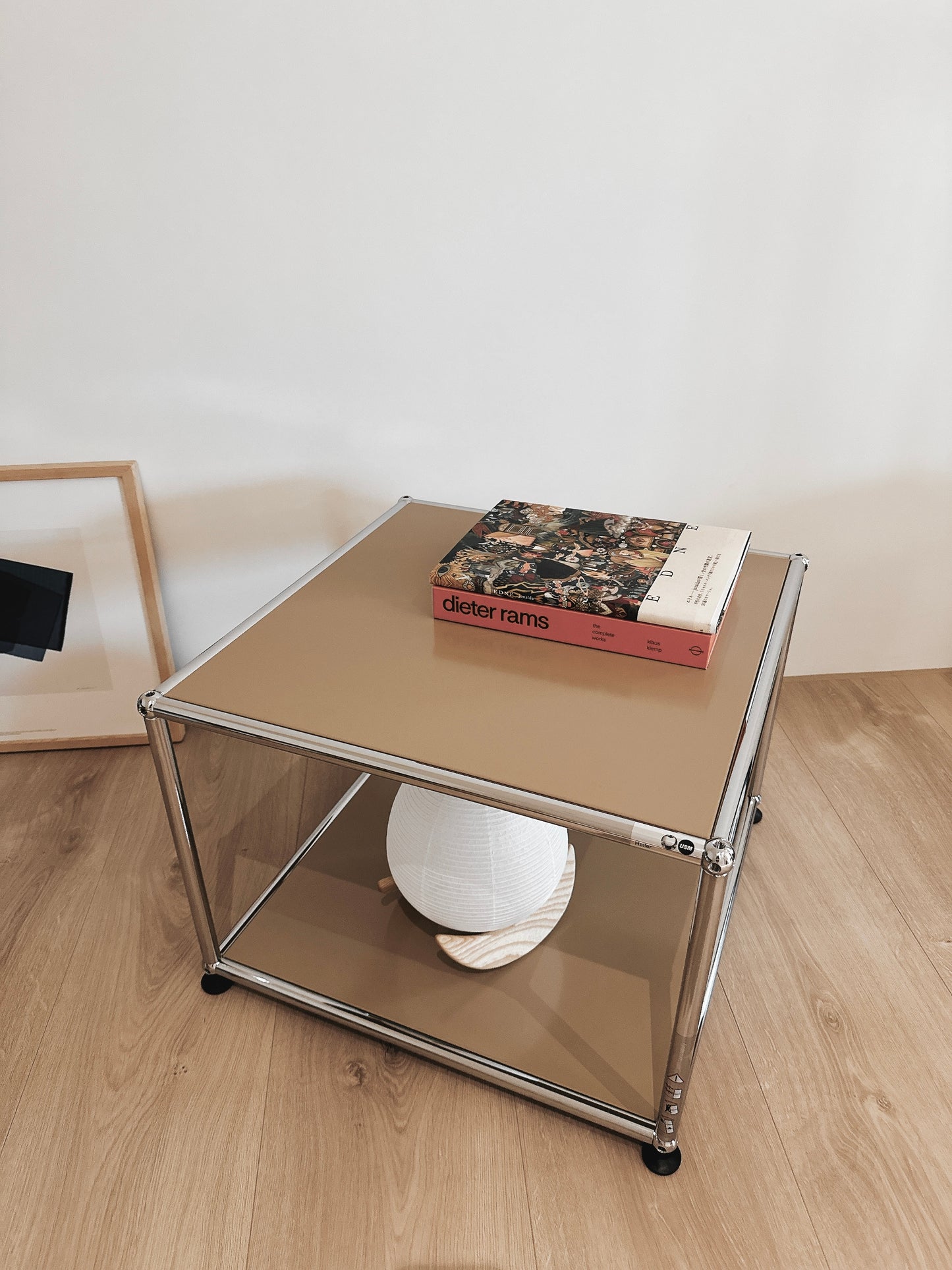 🇨🇭USM Haller瑞士製經典家具Sidetable 50 邊桌(Beige)